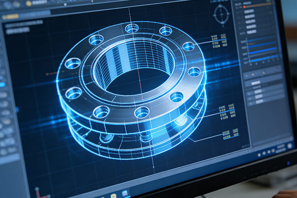 Topology optimization technology aids in reducing weight and enhancing efficiency of flanges.